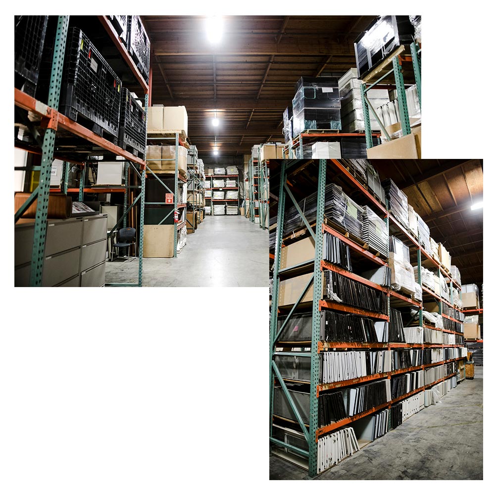 Warehouse at Interior Services & Design in Fresno, CA